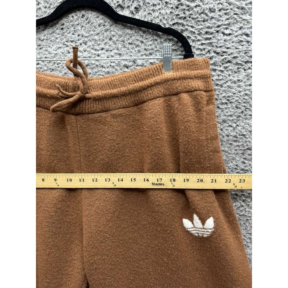 Adidas Originals Athletic Dept Knitted Pants Preloved Brown Womens Size 2XL - Picture 11 of 12